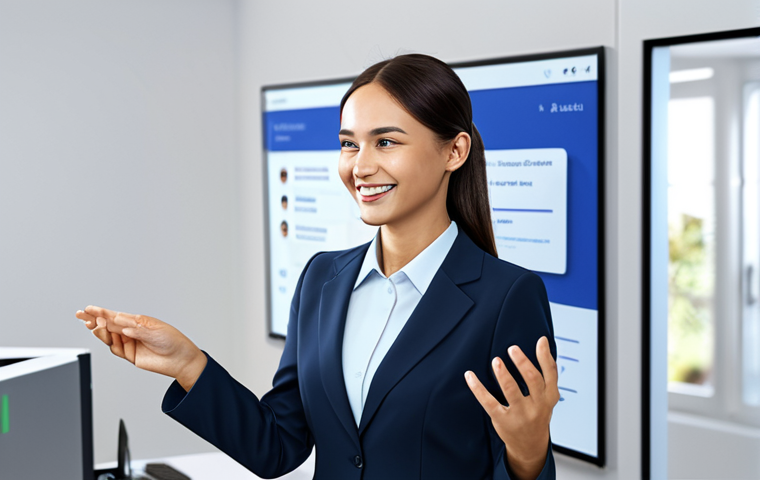 생성적 대화법과 디지털 커뮤니케이션 - Modern Business Communication**

"A diverse team of professionals collaborating in a bright, modern ...