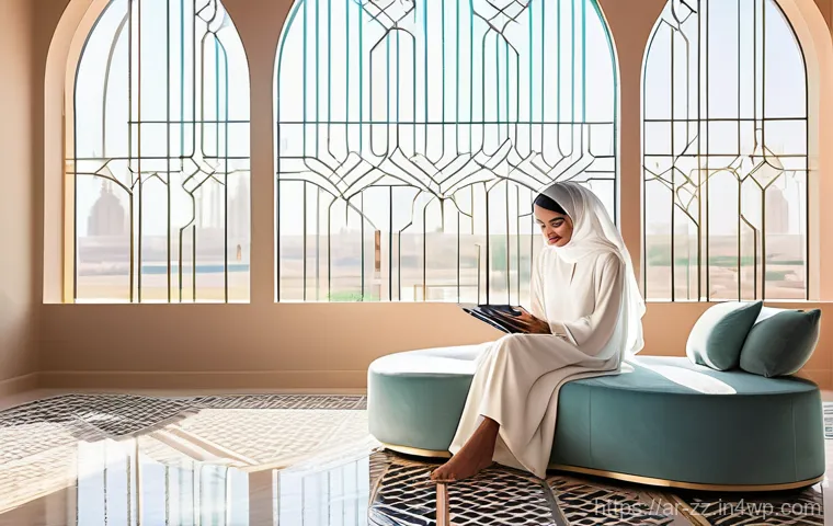 생성적 대화법의 정량적 평가 방법 - **Prompt:** A young, elegantly dressed Emirati woman, wearing a contemporary abaya with delicate emb...